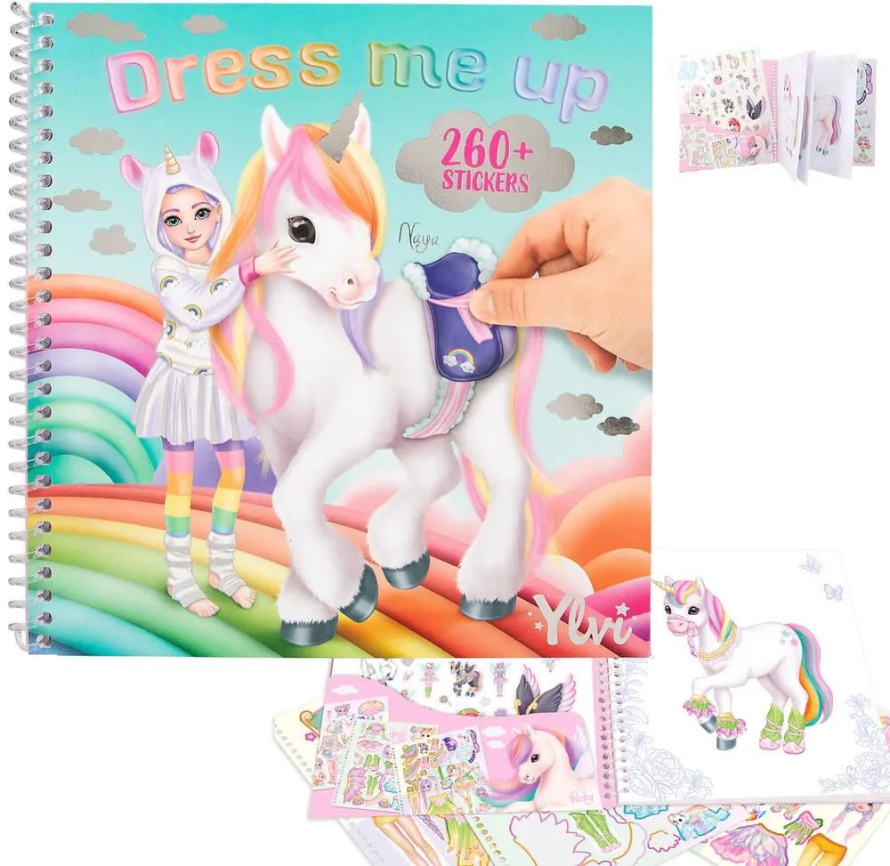 YLVI DRESS ME UP ALBUM AUTOCOLLANTS
