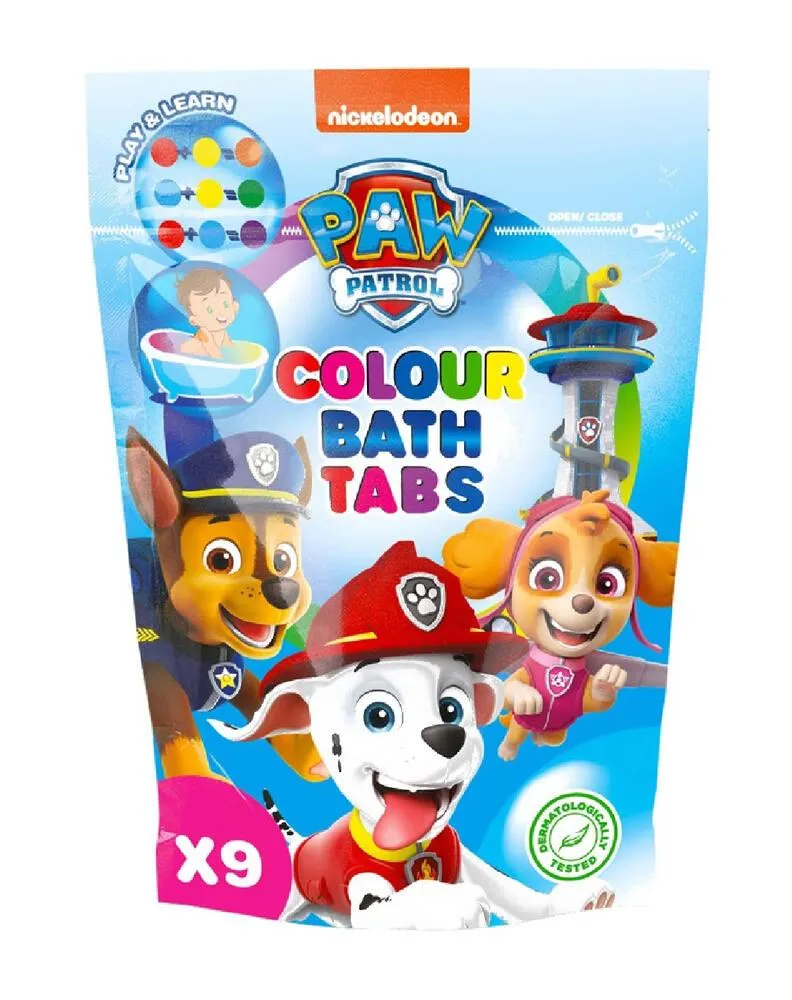 PAW PATROL TABLETTES DE COULEUR 144GR