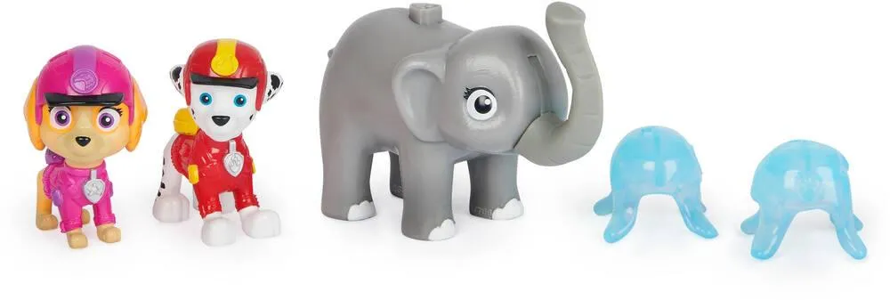 PAT'PATROUILLE - PACKS DE 3 FIGURINES JUNGLE PUPS