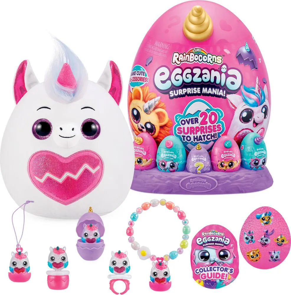 RAINBOCORNS - PELUCHE EGGZANIA