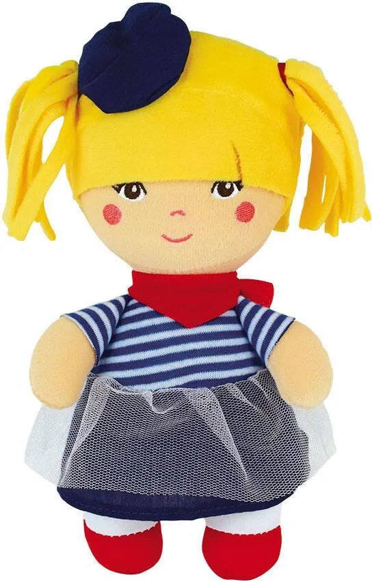 POUPEE DU MONDE PARISIENNE PELUCHE : 20CM