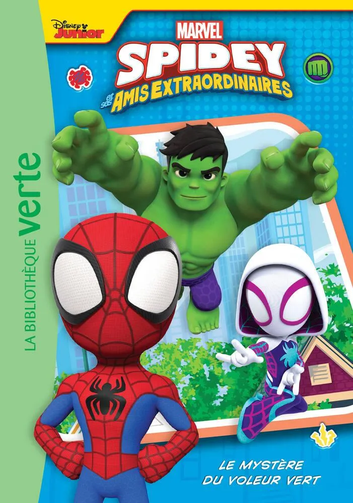 MARVEL SPIDEY ET SES AMIS EXTRAORDINAIRES - LIVRE TOME 04 - LE MYSTERE DU VOLEUR VERT