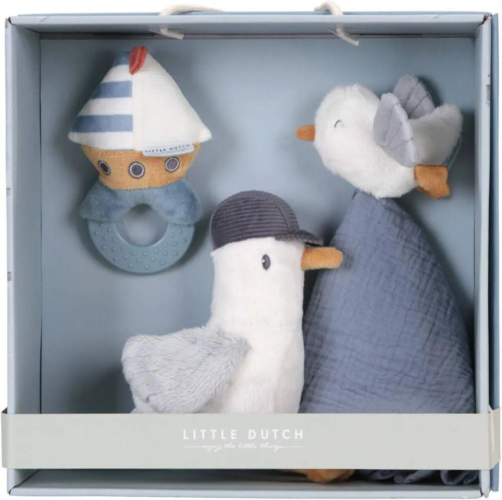 COFFRET CADEAU (PELUCHE, DOUDOU, HOCHET) - SAILORS BAY