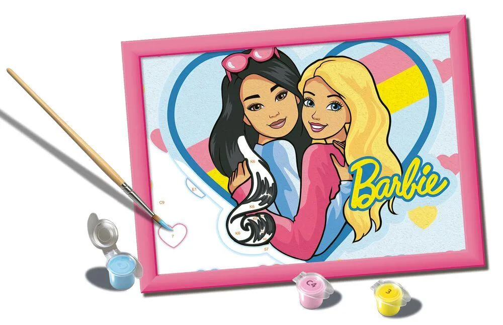 BARBIE -CREART KIDS - 18X24CM - DUO