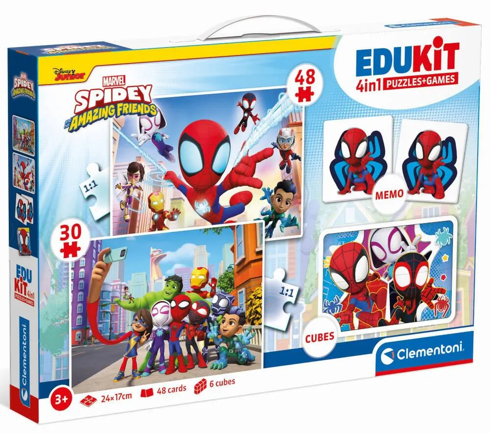 SPIDEY - EDUKIT 4 EN 1