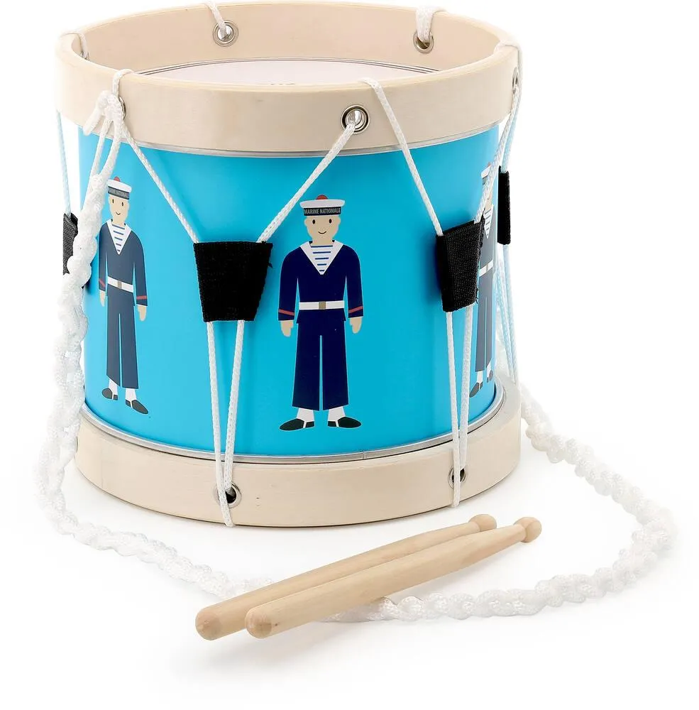 LE PETIT TAMBOUR BAGAD DE LANN BIHOUÉ EN BOIS - MARINE NATIONALE