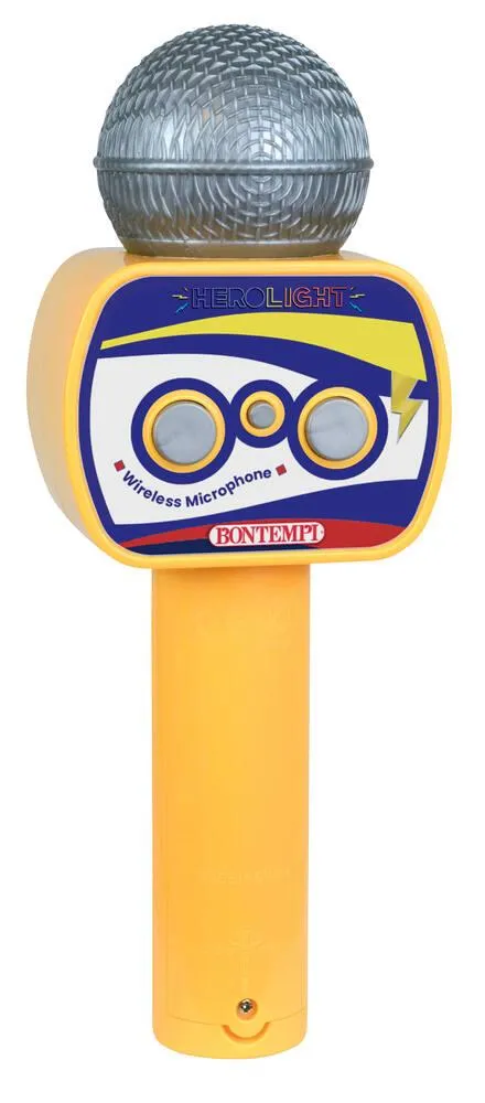 MICRO KARAOKE AVEC EFFETS LUMINEUX ET CONNEXION SANS FIL - COLLECTION HIT