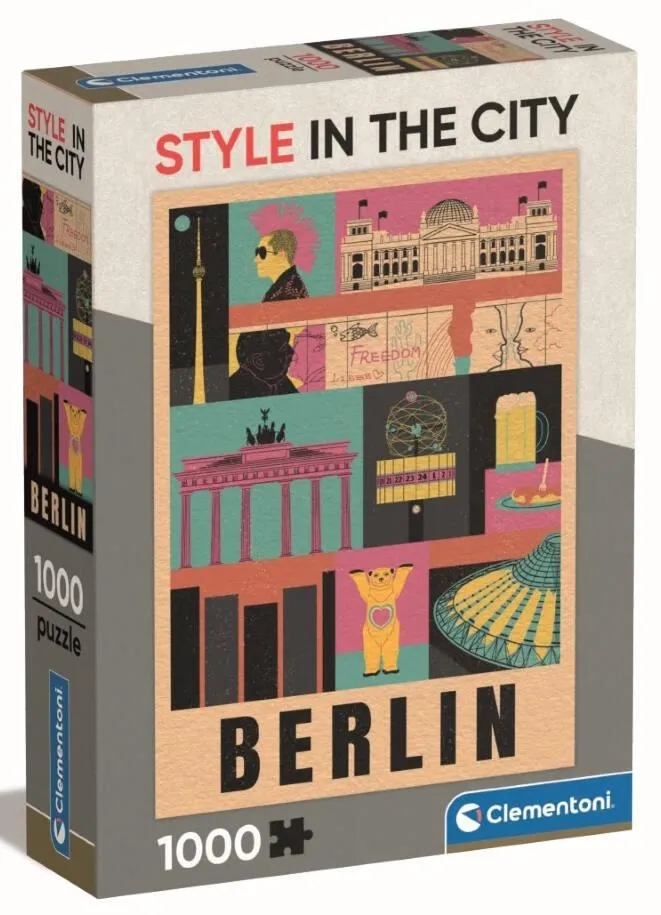 PUZZLE COMPACT 1000 PIECES - STYLE IN THE CITY BERLIN