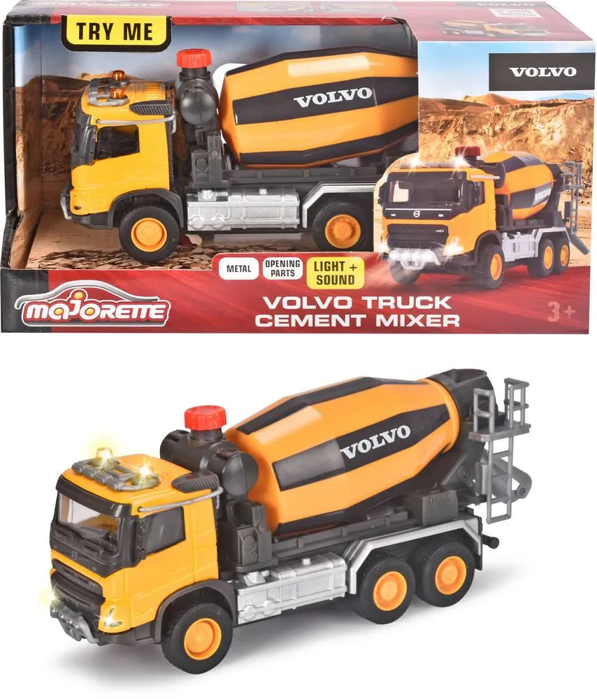 MAJORETTE GRAND SERIE VOLVO CAMION TOUPIE 19CM