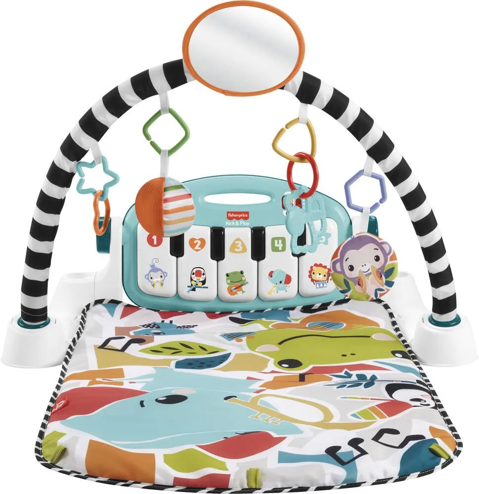 FISHER-PRICE - TAPIS D'EVEIL ET D'ACTIVITES PIANO