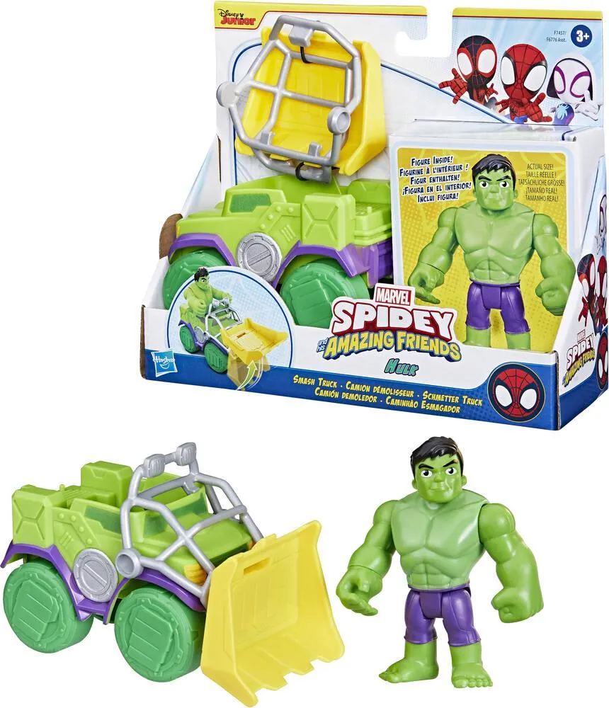 SPIDEY VEHICULE  - ACCESSOIRE ET FIGURINE HULK