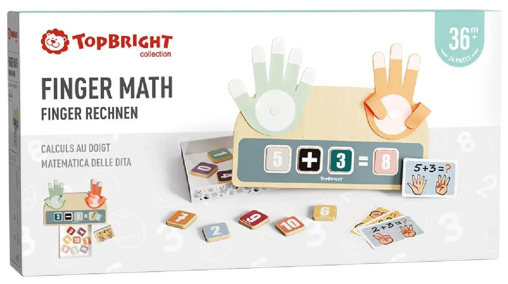 TOP BRIGHT - CALCULATRICE DE DOIGT