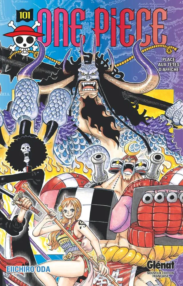 ONE PIECE - MANGA TOME 101 - PLACE AUX TETES D'AFFICHE