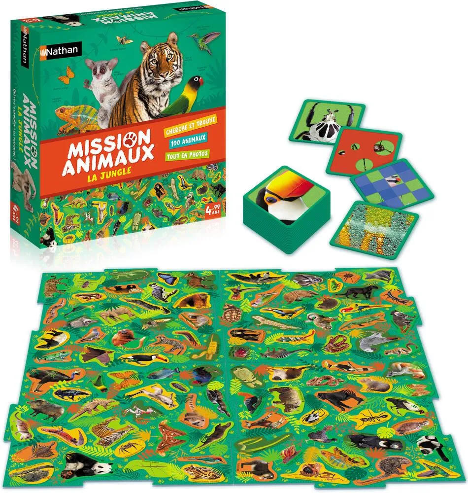 MISSION ANIMAUX LA JUNGLE