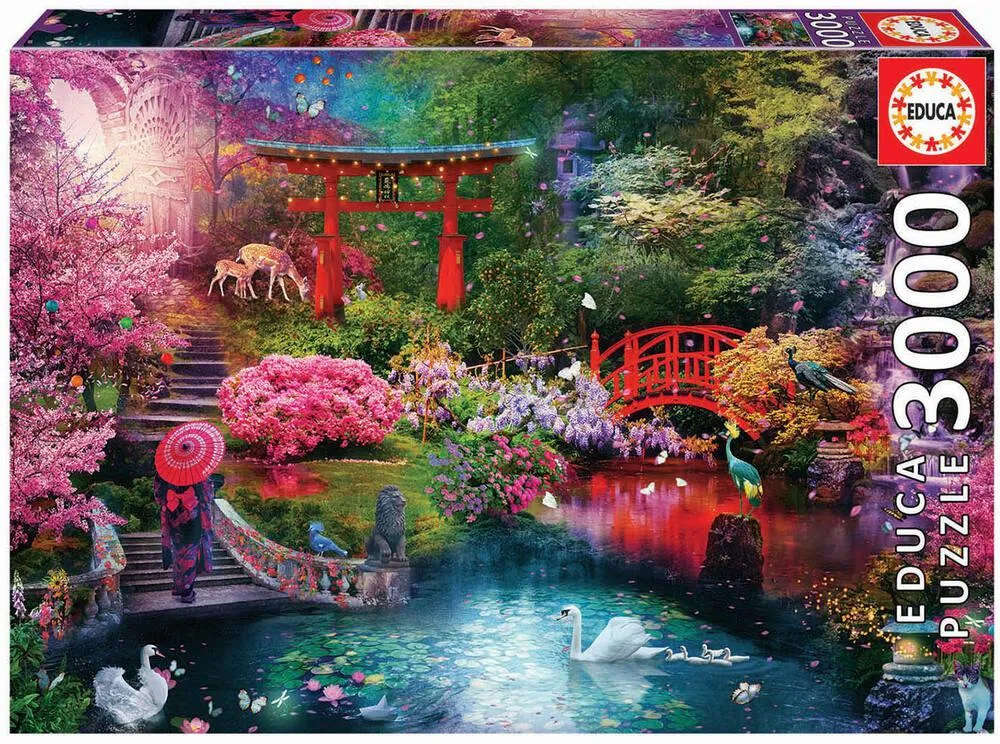 PUZZLE 3000 PIECES - JARDIN JAPONAIS
