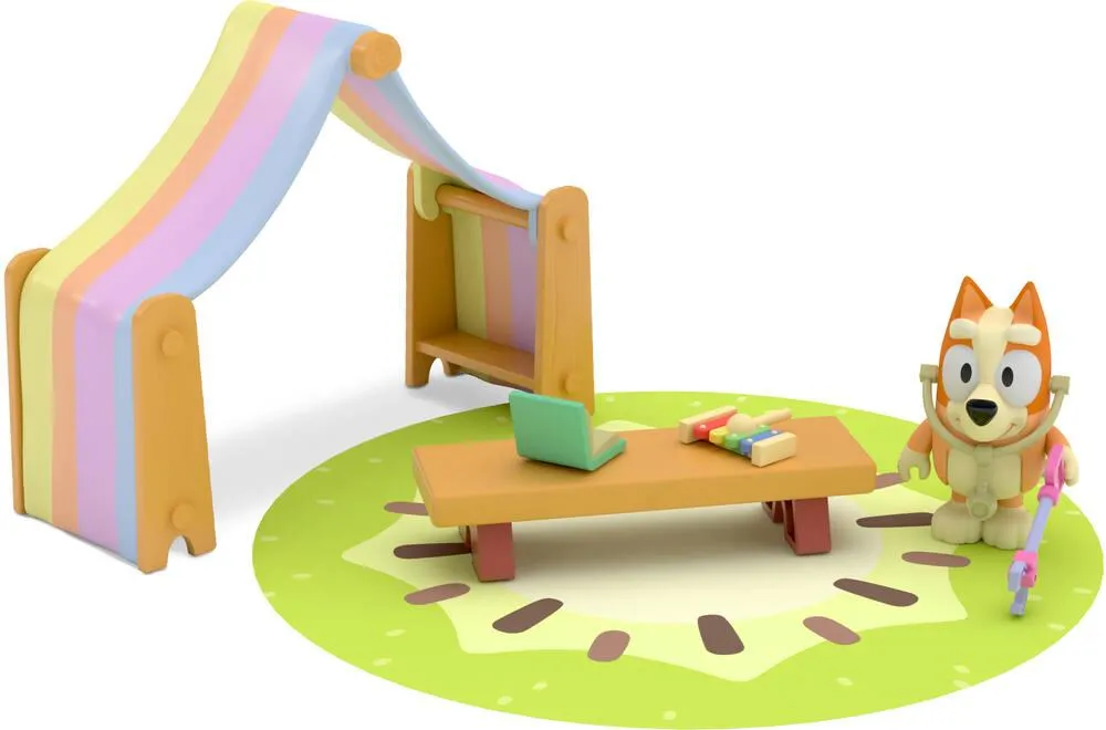BLUEY PLAYROOM MINI PLAYSET