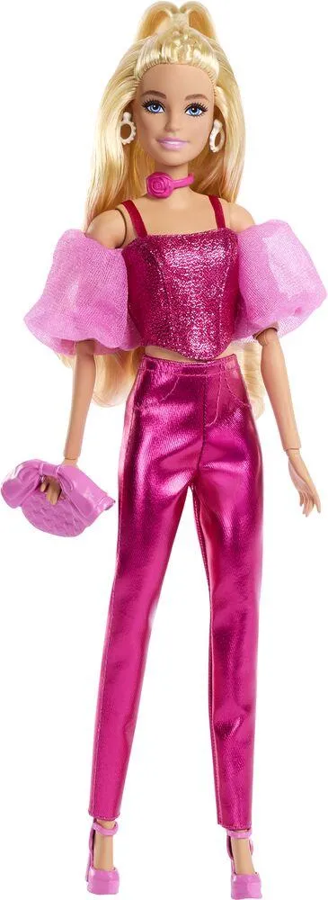 BARBIE -  POUPEE DELUXE STYLE METALI-ROSE