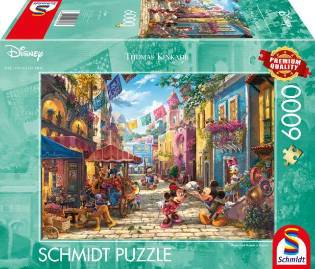 DISNEY MICKEY ET MINNIE IN MEXICO​ PUZZLE 6000 PIECES