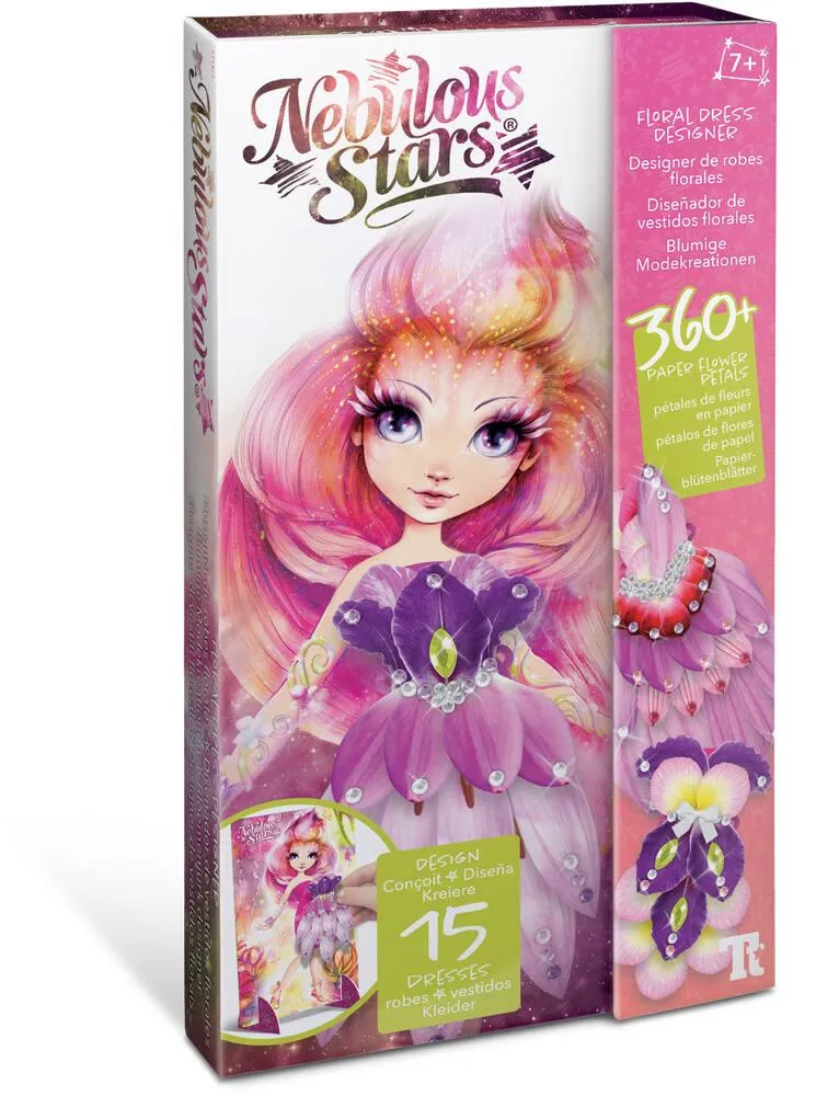 NEBULOUS STARS - FLORAL DRESS DESIGNER