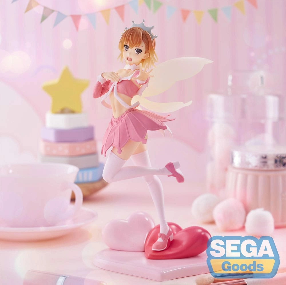 A certain scientific railgun t statuette luminasta pvc mikoto misaka great spirit maid 20 cm