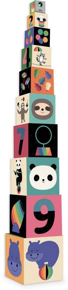 CUBES GIGOGNES ARC-EN-CIEL - ANDY WESTFACE