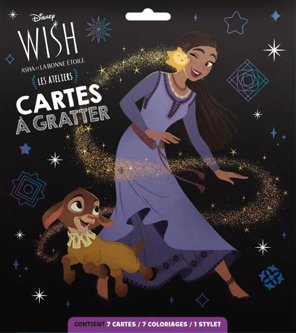 WISH - POCHETTE CARTES A GRATTER