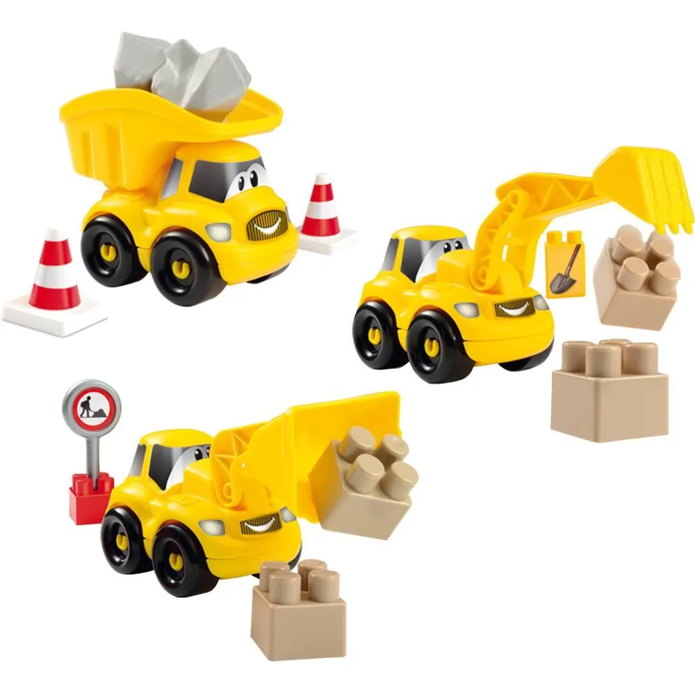 ABRICK- TRAVAUX PUBLICS CAMION BENNE - BULLDOZER -PELLETEUSE