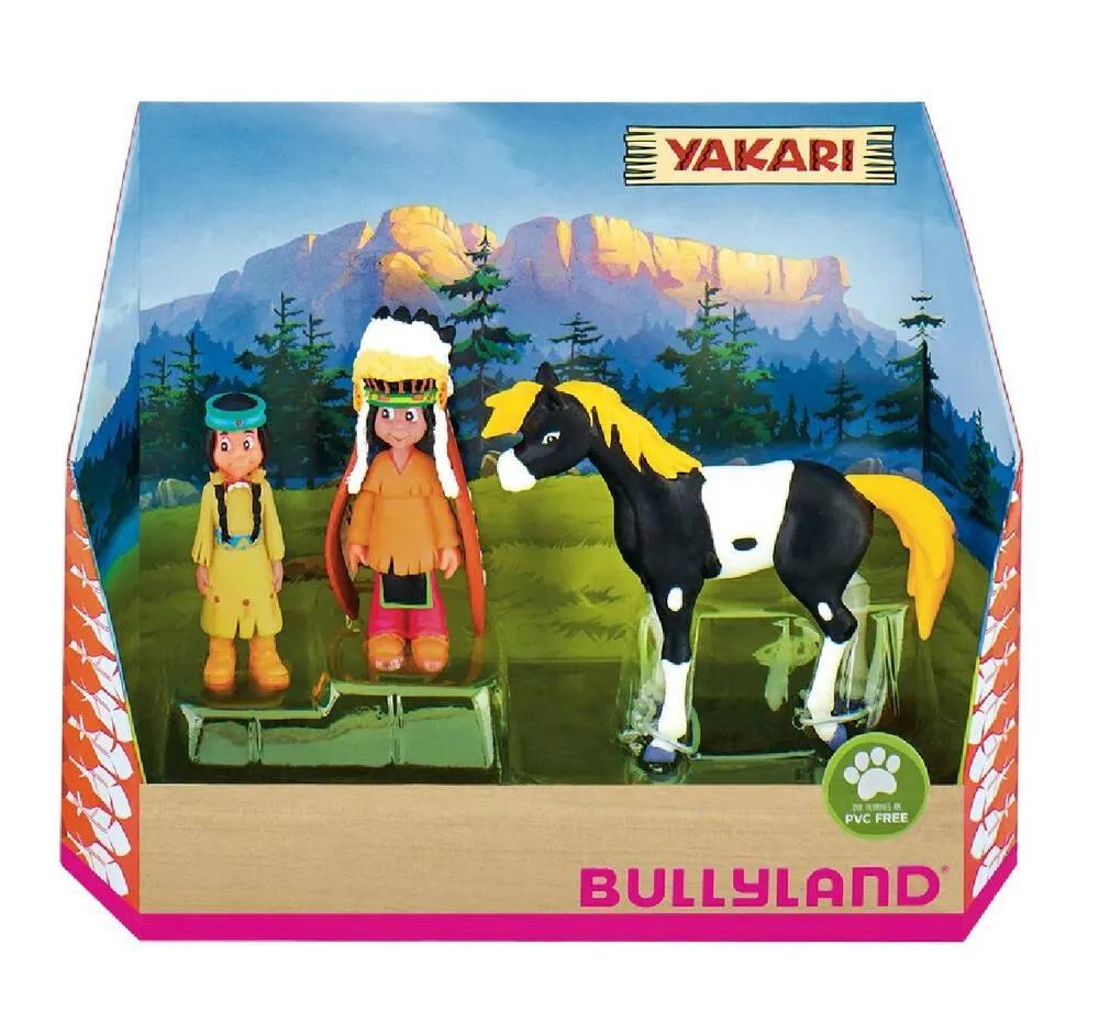 BULLY - YAKARI - COFFRET CADEAU  3 PIECES