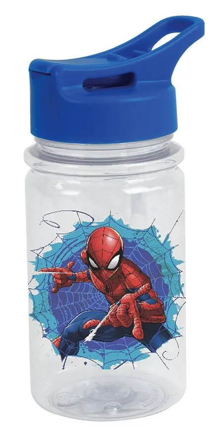 SPIDERMAN GOURDE TRANSPARENTE A BEC 380ML