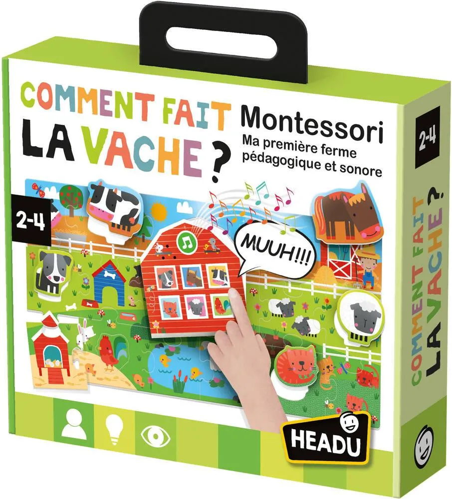 MONTESSORI - COMMENT FAIT LA VACHE ?