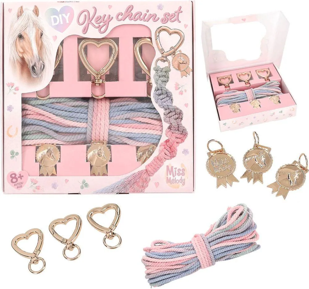 MISS MELODY PORTE-CLES DIY