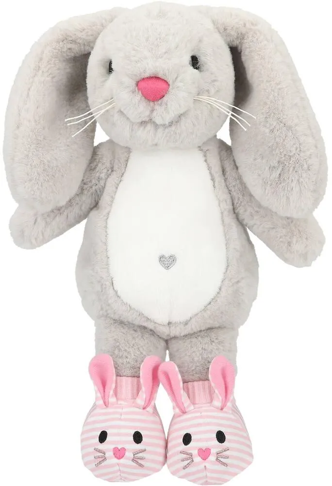 PRINCESS MIMI LAPIN EN PELUCHE NELLY AVEC CHAUSSONS 21 CM