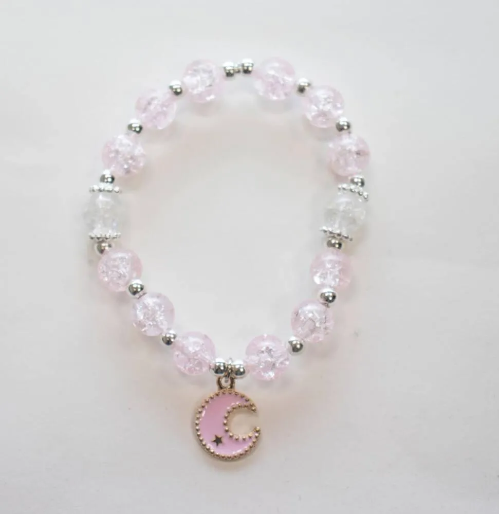 BRACELET DE PERLES EN FORME D'ETOILES