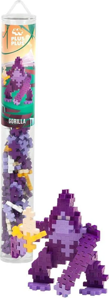 PLUS PLUS -  TUBE GORILLE - 100 PIECES