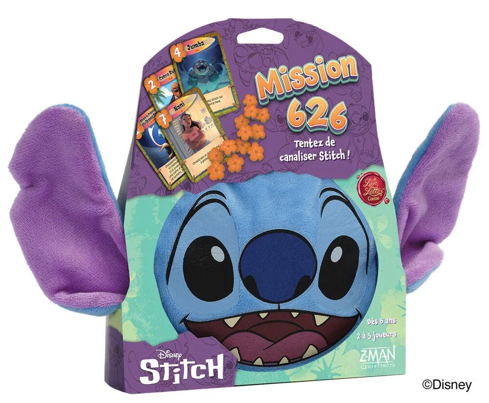 DISNEY STITCH THE FIX FOR 626 - UN JEU LOVE LETTER
