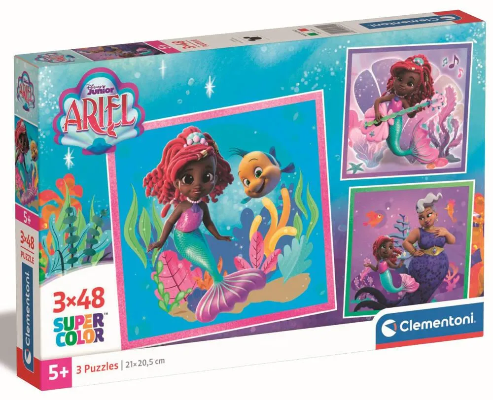 ARIEL -PUZZLE 3X48 PIECES