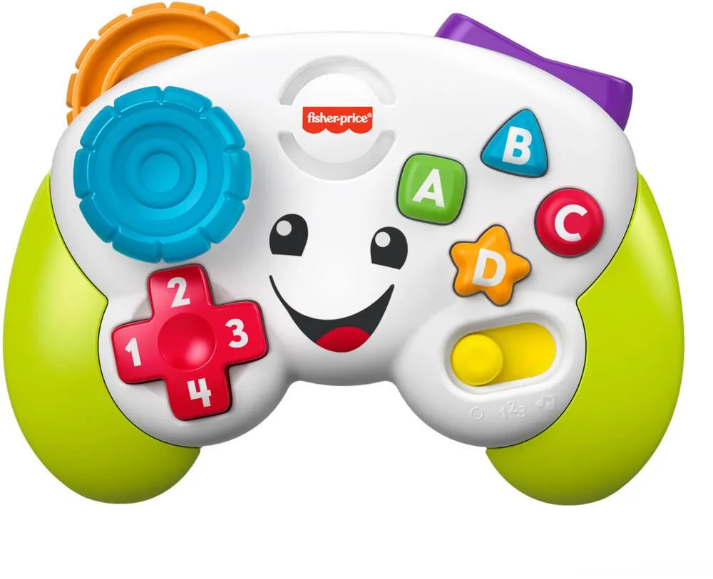 FISHER PRICE - RIRES ET EVEIL® - MANETTE DE JEUX ET D’APPRENTISSAGE - VERTE