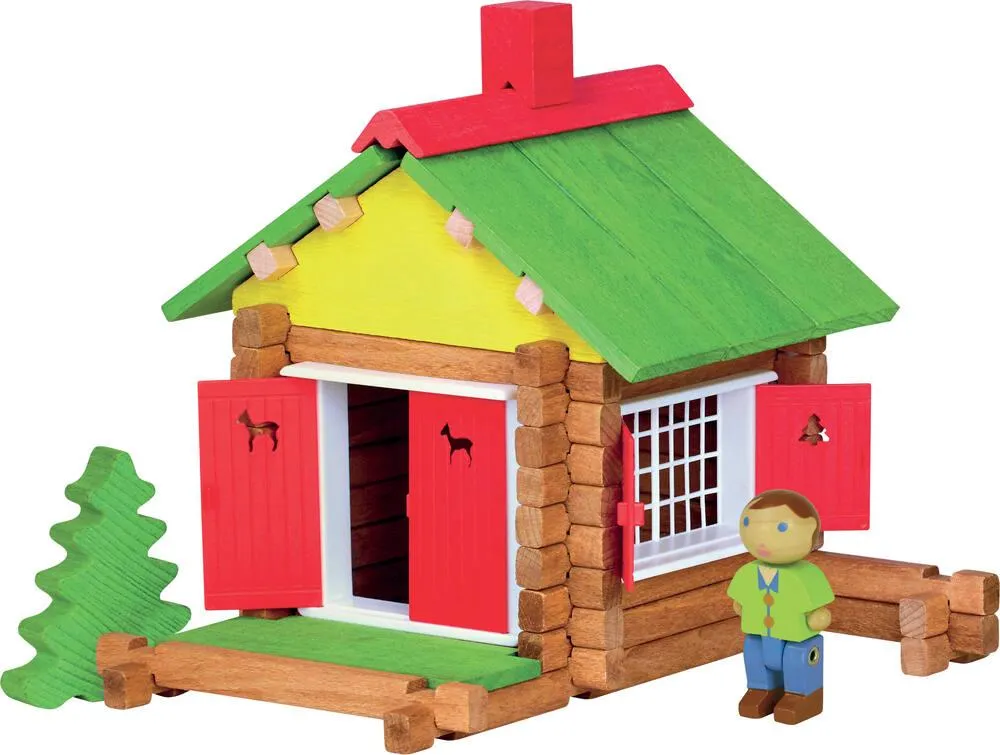 MON CHALET EN BOIS - 70 PIECES