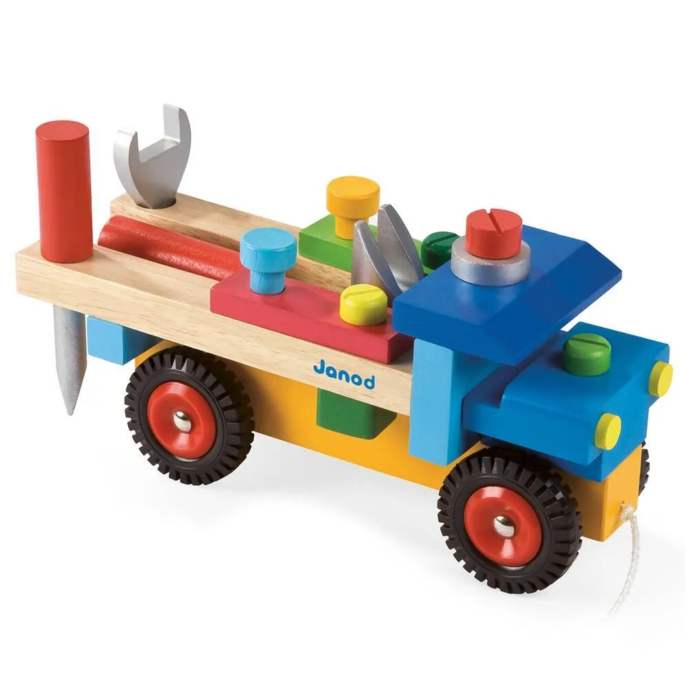 CAMION DE BRICOLAGE - EN BOIS