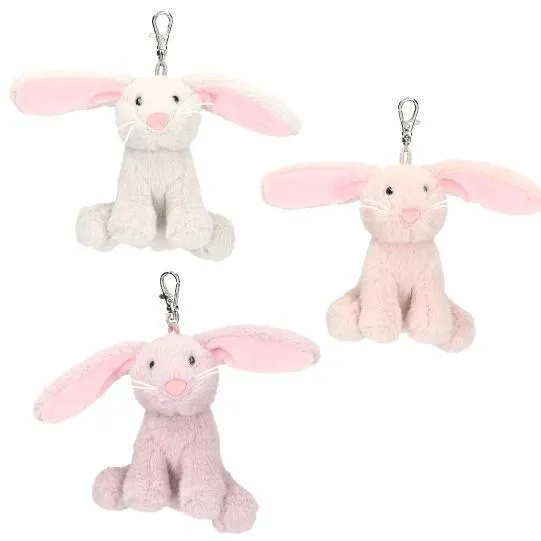 PRINCESS MIMI PORTE-CLE EN PELUCHE, LAPIN NELLY