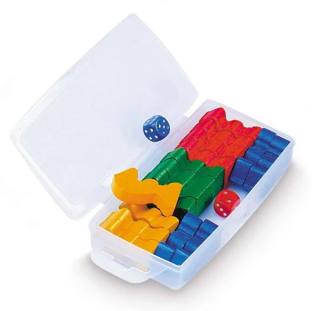 BOITE 16 PETITS CHEVAUX EN BOIS