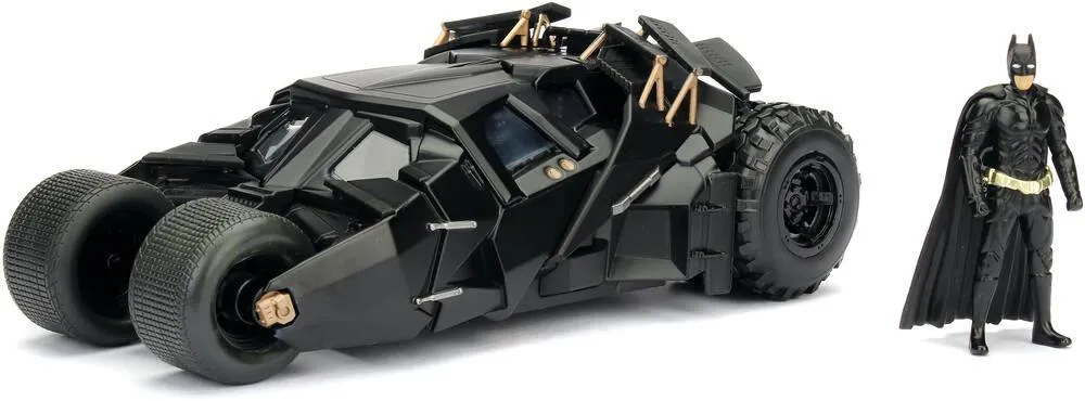 1/24 DC COMICS - VOITURE BATMOBILE THE DARK KNIGHT BLACK 2008