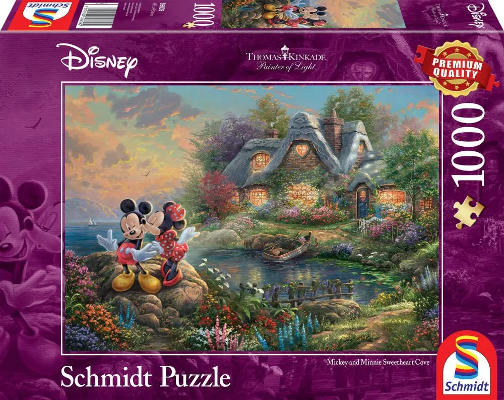 DISNEY, CHERIE MICKEY ET MINNIE, 1000 PCS