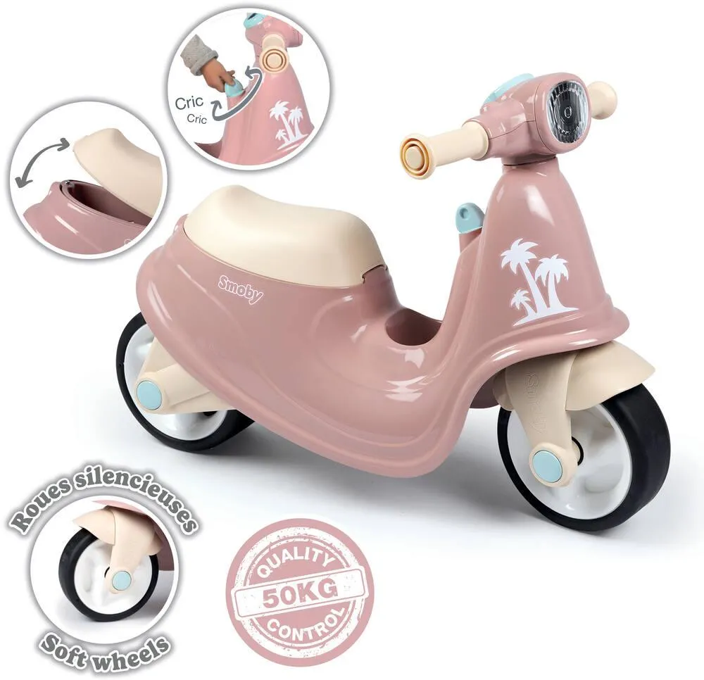 PORTEUR SCOOTER ROSE