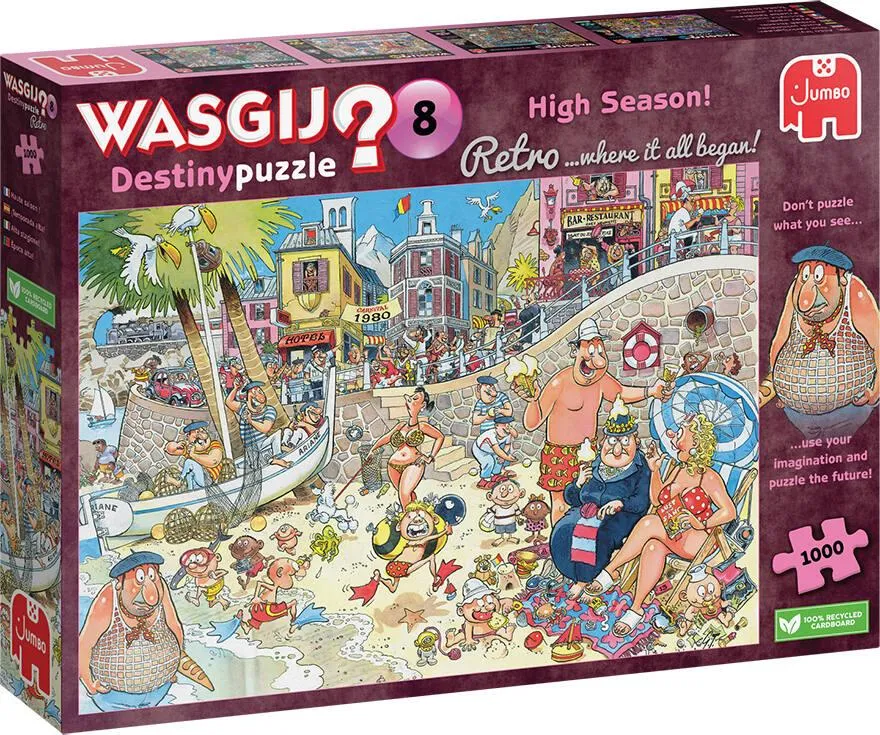 1000 - WASGIJ RETRO DESTINY 8 - HAUTE SAISON