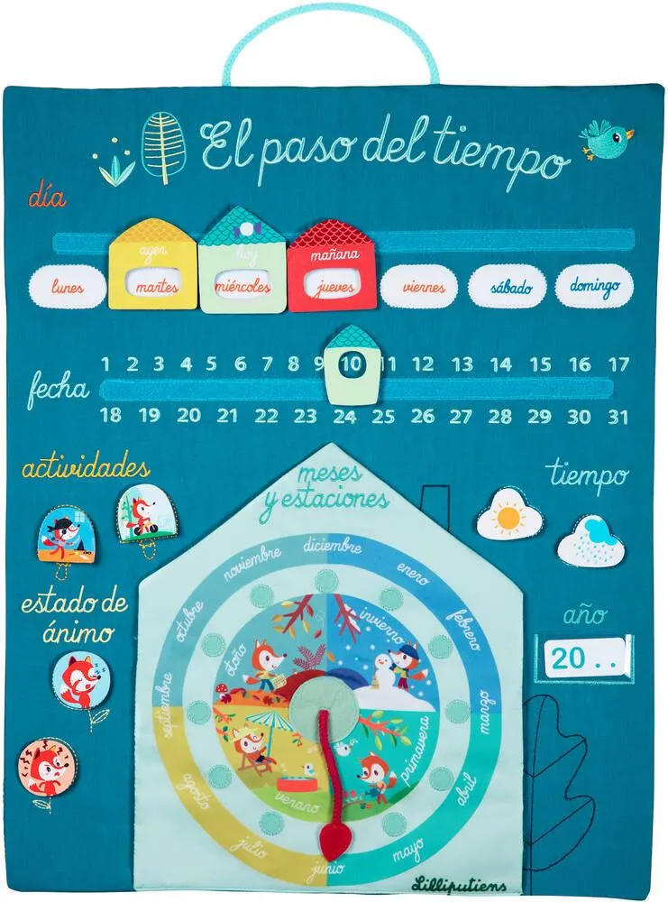 CALENDRIER AU FIL DU TEMPS - ESPAGNOL