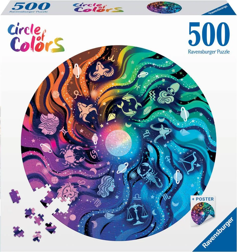 ASTROLOGIE  - PUZZLE ROND 500 PIECES
