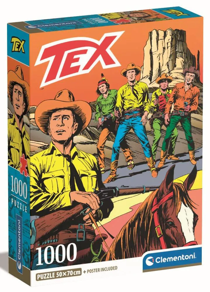 PUZZLE COMPACT 1000 PIECES - TEX