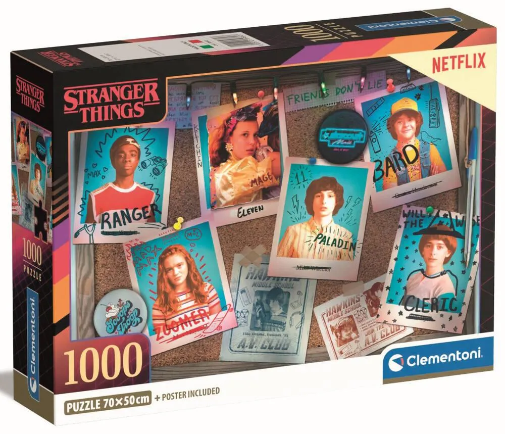 STRANGER THINGS - PUZZLE COMPACT 1000 PIECES