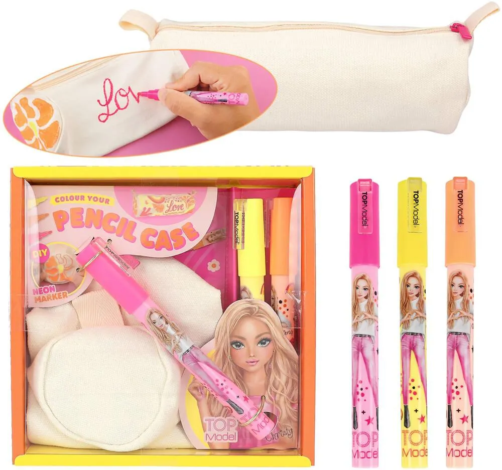 TOPMODEL COLOUR YOUR PENCIL CASE